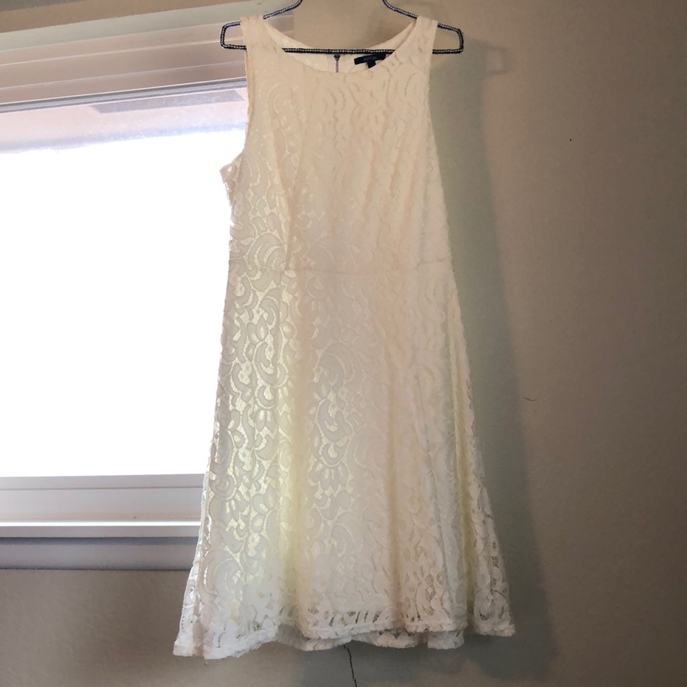 White dress